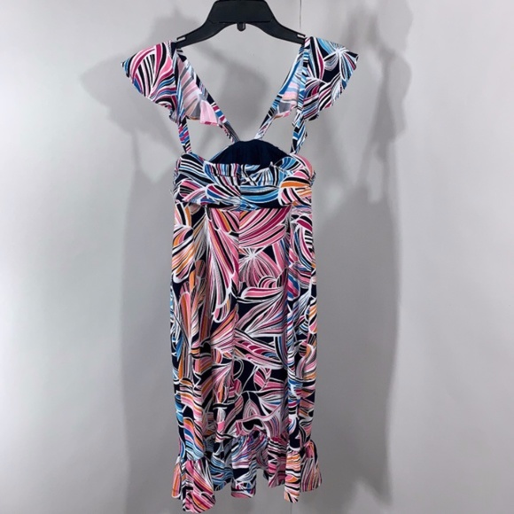 Trina Turk Henna Ruffled Mini Dress - Picture 1 of 6